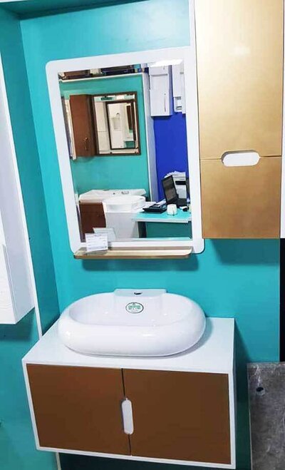 روشویی کابینت دار روما80 سانت 