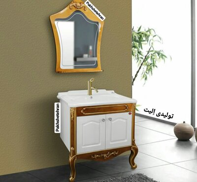 روشویی کابینت دار صدف80 سانت 