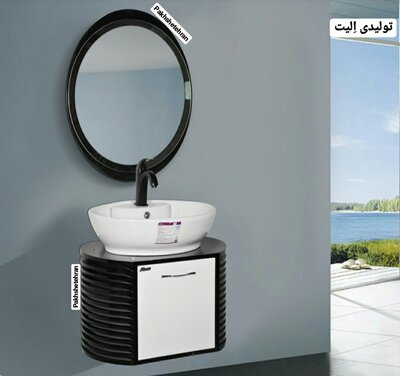 روشویی کابینت دار ID600در اندازه65 سانت 