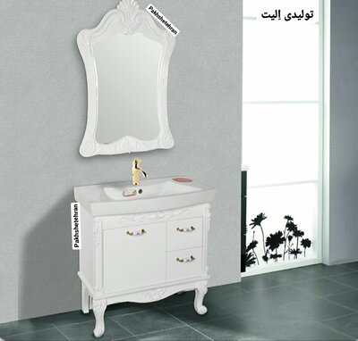 روشویی کابینت دار رومکس کلاسیک80 سانت 