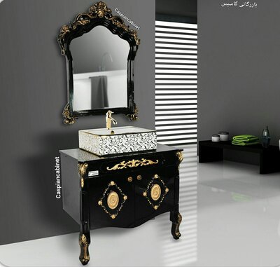 روشویی کابینت دار سنترال80 سانت 