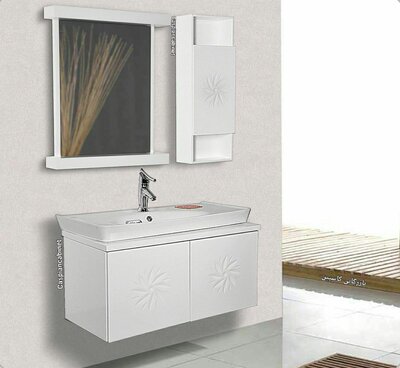 روشویی کابینت دار خورشید80 سانت 
