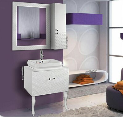 روشویی کابینت دار دایموند 75 سانت 