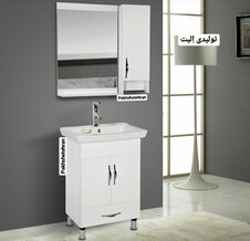 عکس روشویی کابینت دار آسپن زمینی60 سانت 