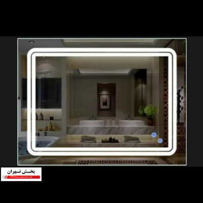 آینه بک لایت سند بلاست مدل m07 سایز 60*80