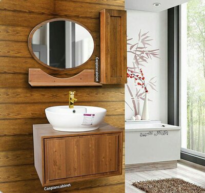 روشویی کابینت دار ژوپیتر چوب70 سانت 