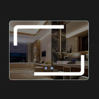 اینه بک لایت سند بلاست مدل MF09 سایز 40*60
