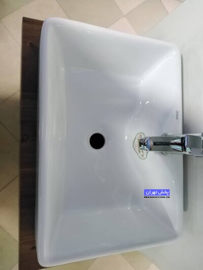 روشویی کابینت دار مدل آیلار چوب