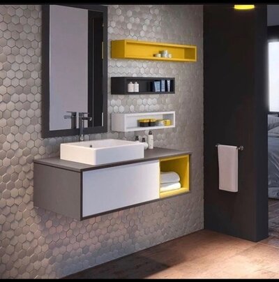 روشویی کابینت دار مدل ورنا 