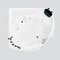 جکوزی فرس مدل j2506 سایز 120x120 سانتی متر