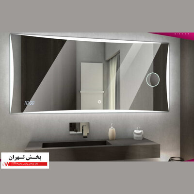 آینه بک لایت سند بلاست مدل m02 سایز 80*100