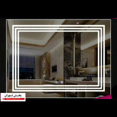 آینه بک لایت سند بلاست مدل m06 سایز 40*