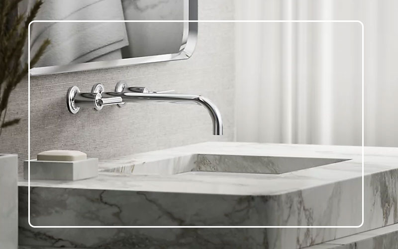 Kohler Purist Wall-Mount Faucet