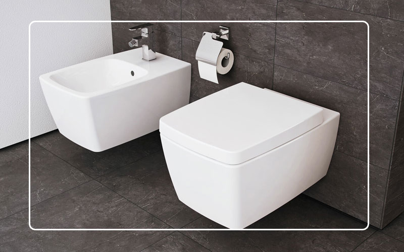 VitrA Metropole Wall‑Mounted WC Match2 with Bidet Function